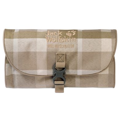 JACK WOLFSKIN MINI WASCHSALON 0,7 sand woven check