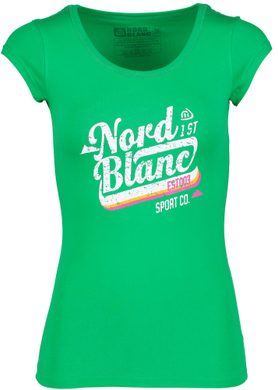 NORDBLANC NBFLT5949 GIRLIE amazonská zelená - dámské tričko