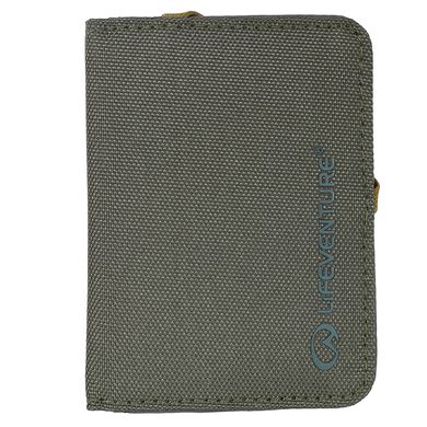 LIFEVENTURE RFiD Card Wallet; olive