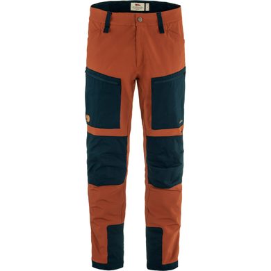 Outdoorweb.eu Keb Agile Trousers M Autumn Leaf Dark Navy kalhoty turisticke panske FJALLRAVEN 155.63