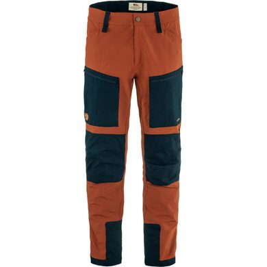 FJÄLLRÄVEN Keb Agile Trousers M Autumn Leaf-Dark Navy