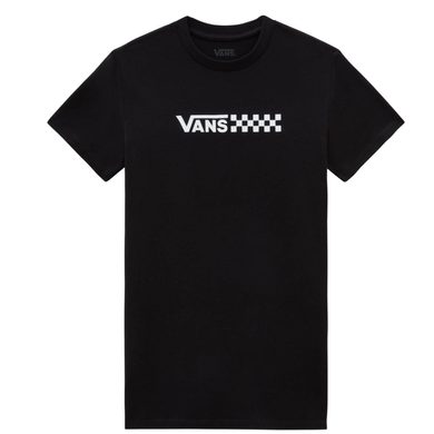 VANS CHALKBOARD RELAXED TEE DRESS, Black