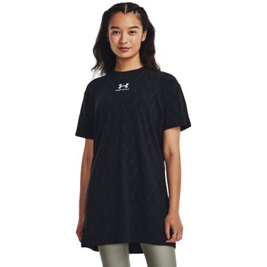 UNDER ARMOUR W EXTENDED SS NEW-BLK