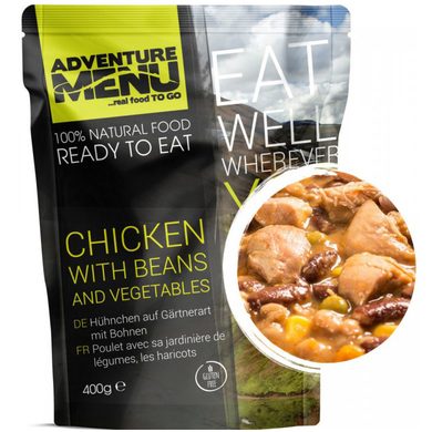 ADVENTURE MENU Garden-style chicken with beans, 400g