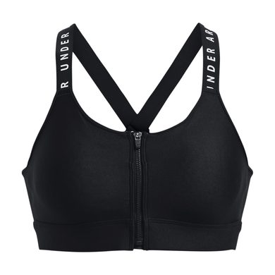 UNDER ARMOUR UA Infinity High Bra Zip, Black