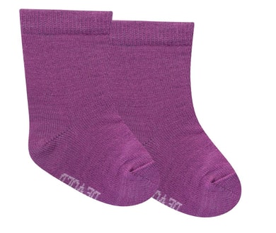 DEVOLD Baby Sock 2Pk peony