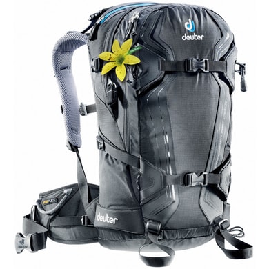 DEUTER Freerider Pro 28 SL - dámský lyžařský batoh černý