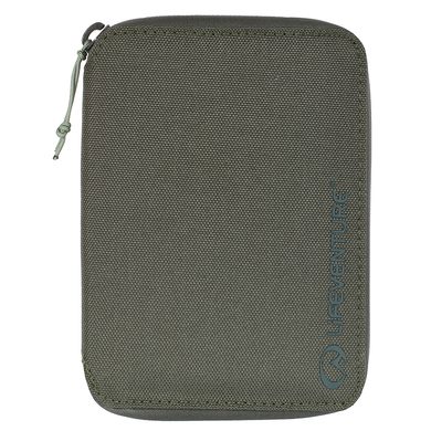 LIFEVENTURE RFiD Mini Travel Wallet; olive