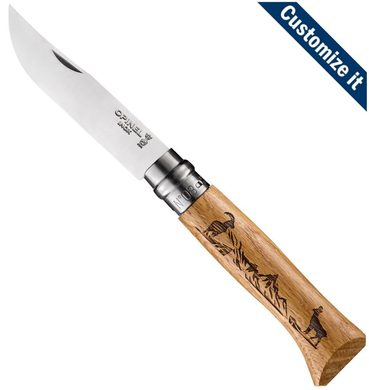 OPINEL VRI N°08 Inox Animalia 2019 motif Chamois