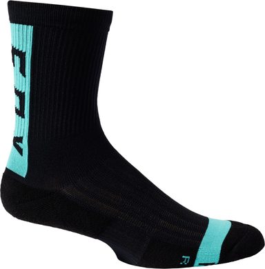 FOX 6" Ranger Cushion Sock Black/Blue