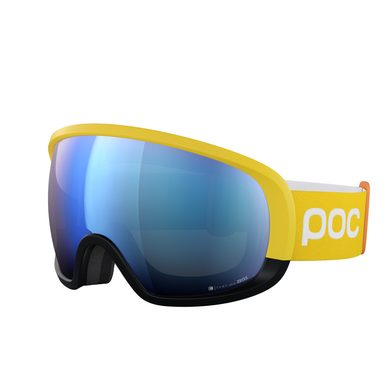 POC Fovea Clarity Comp Aventurine Yellow/Uranium Black/ Spektris Blue