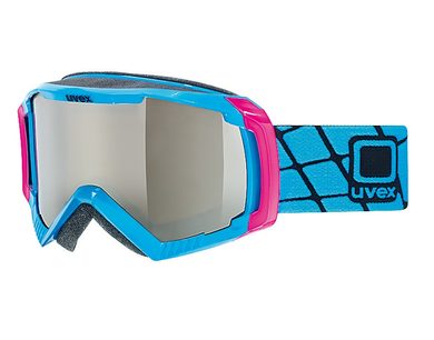 UVEX G.GL 100 - blue ski goggles