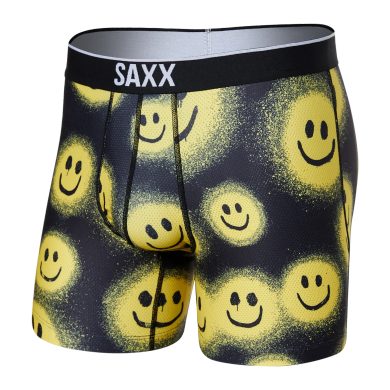 SAXX VOLT BREATHABLE MESH BB, painted smile-black