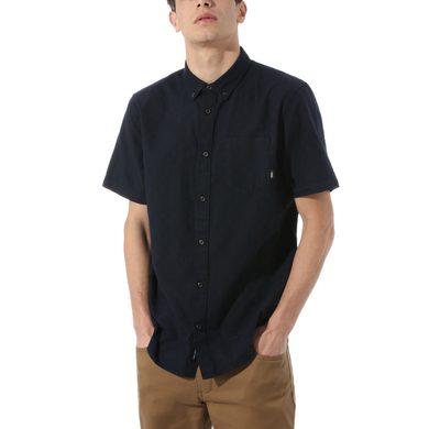 VANS BEACHWOOD BUTTONDOWN SHIRT Black-Dress Blues