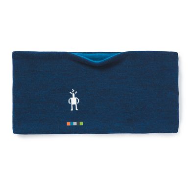 SMARTWOOL MERINO 250 REVERSIBLE HEADBAND, alpine blue hthr-ocean abyss h