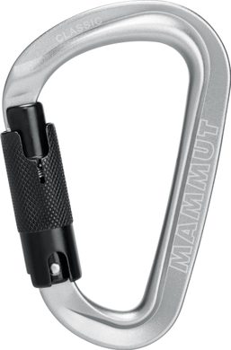 MAMMUT Classic HMS Twistlock Plus Carabiner Light Grey