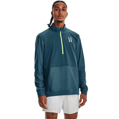 RUN ANYWHERE PULLOVER, blue - bunda běžecká pánská - UNDER ARMOUR - 2 099 Kč