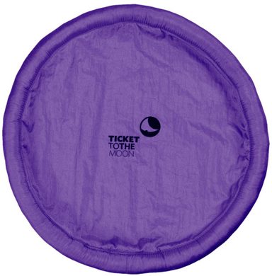 TICKET TO THE MOON Moon Disc Frisbee Purple
