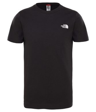 THE NORTH FACE Y SS SIMPLE DOME TEE TNFBLACK/TNFWHT