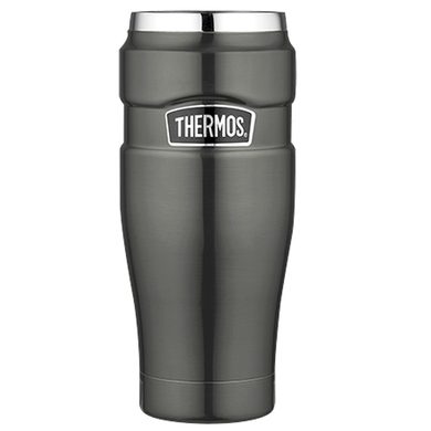 THERMOS Vodotěsný termohrnek 470 ml metalicky šedá