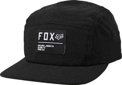 FOX Non Stop 5 Panel Hat Black/White