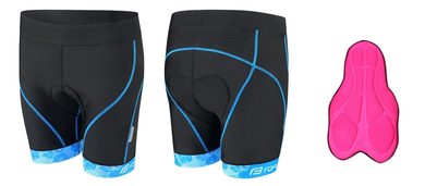 FORCE ROSE waistband with insert black-blue