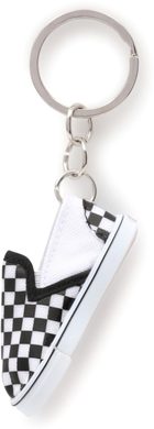 VANS WM SLIP-ON KEYCHAIN BLACK-WHITE