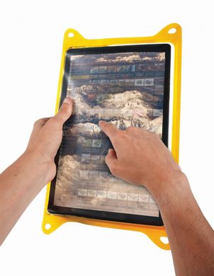 SEA TO SUMMIT TPU Guide Waterproof case for Large Tablet yellow