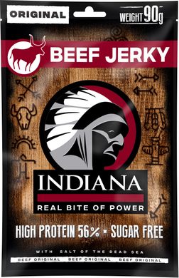 INDIANA JERKY Beef (hovězí) Original, 90 g