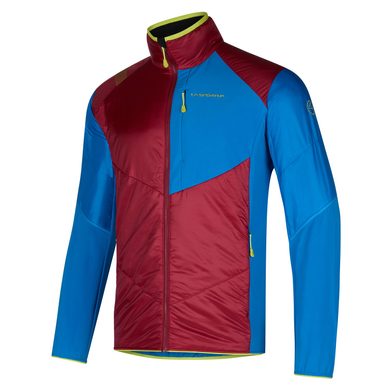 LA SPORTIVA Ascent Primaloft Jkt M Sangria/Electric Blue