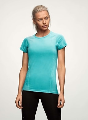 DEVOLD Running woman t-shirt bay