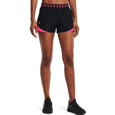 UNDER ARMOUR Play Up Shorts 3.0, Black/pink