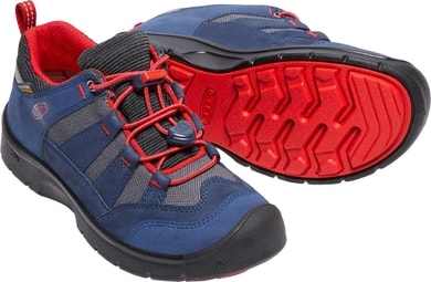 KEEN HIKEPORT WP JR blues/firey red akce