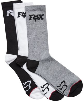 FOX Fheadx Crew Sock 3 Pack, Misc