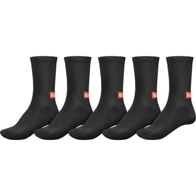 GLOBE Minibar Crew Sock 5pack, black