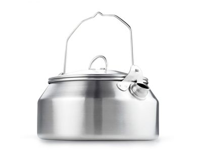 GSI OUTDOORS GLACIER STAINLESS TEA KETTLE- 1 QT.