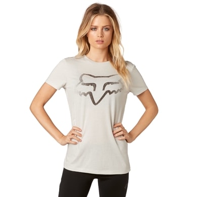 FOX Certain SS Crew Tee Cool Grey