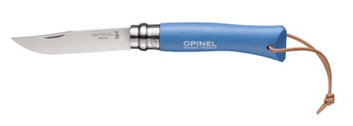 OPINEL VRI N°07 Inox trekking rukojeť sky blue + provázek