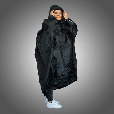 TREKMATES Deluxe poncho black