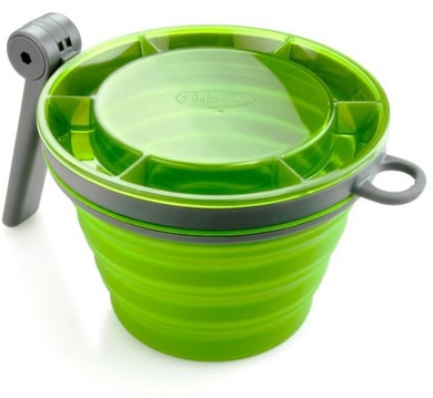 GSI OUTDOORS Collapsible Fairshare Mug green