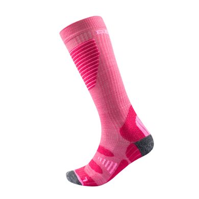 DEVOLD Cross country kid sock cerise