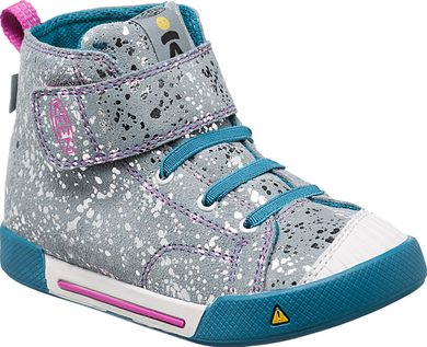 KEEN ENCANTO SCOUT HIGH TOP K silver splatter/purple - dětské tenisky