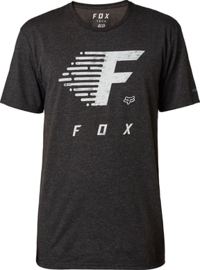 FOX Fade To Track Ss Tech Tee, heather black