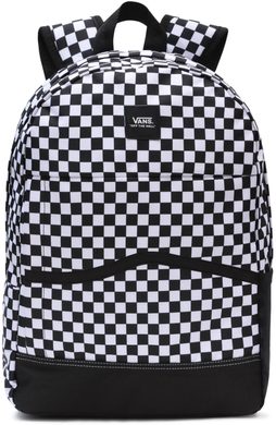 VANS CONSTRUCT SKOOL BACKPACK 21, black-white check