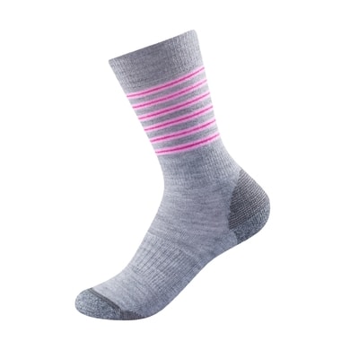 DEVOLD Multi medium kid sock peony stripes