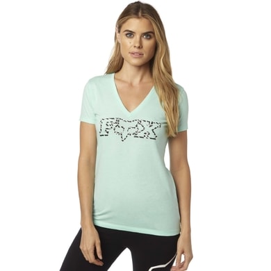 FOX Remained Vneck Ss Tee, h2o