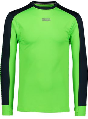 NORDBLANC NBFMF5893 SLING zelená ještěrka - pánské nordic tričko s dlouhým rukávem