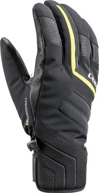 LEKI Falcon 3D, black-lime