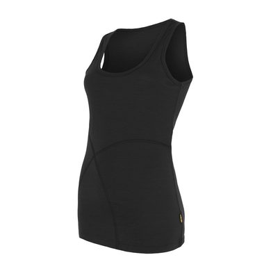 SENSOR MERINO ACTIVE women's tank top black