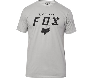 FOX MOTO-X SS PREMIUM TEE steel grey